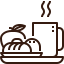 Ícono de desayuno